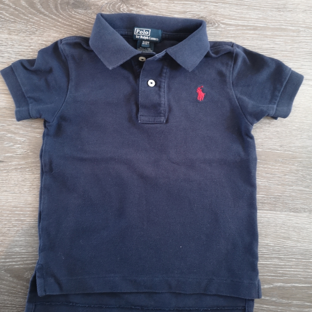 Polo by Ralph Lauren Kids Dark Blue Polo Shirt